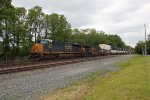 CSX 996 leads a westbound train at Westfield New York.